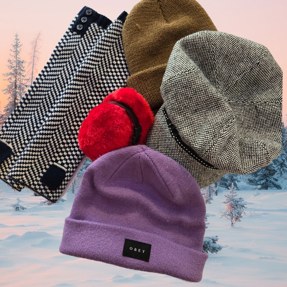Obey, Brixton, Winter‎ Toques and Earmuffs Gloves